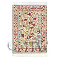 Dolls House Medium 17th Century Rectangular Carpet / Rug (17NMR04)