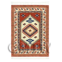 Dolls House Medium Rectangular 18th Century Carpet / Rug (18NMR07)