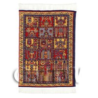 Dolls House Small Rectangular 18th Century Carpet / Rug (18NSR10)