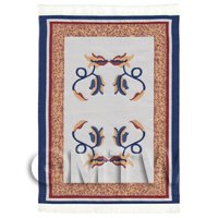 Dolls House Medium Rectangular French Provincial Carpet / Rug (FPNMR01)