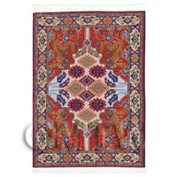 Dolls House Large 16th Century Rectangular Carpet / Rug (16NLR07)
