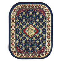 Dolls House Large Oval French Provincial Rug  (FPNLO01)