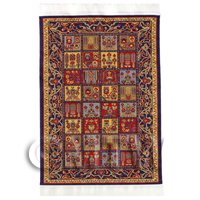 Dolls House Medium Rectangular 18th Century Rug (18NMR05)