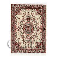 Dolls House Small Rectangular Victorian Rug (VCNSR01)