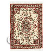 Dolls House Large, Rectangular Victorian Carpet / Rug (vclr01)