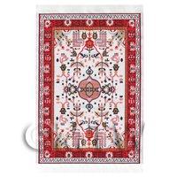 Dolls House Medium 17th Century Rectangular Carpet / Rug (17NMR05)