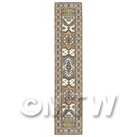 Dolls House Miniature 24cm Woven Turkish Hall Runner (TR004)