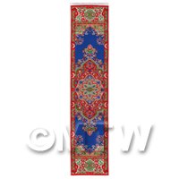 Dolls House Miniature 24cm Woven Turkish Hall Runner (TR019)