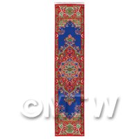 Dolls House Miniature 24cm Woven Turkish Hall Runner (TR019)