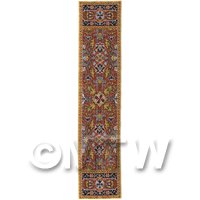 Dolls House Miniature 24cm Woven Turkish Hall Runner (TR021)