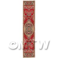 Dolls House Miniature 24cm Woven Turkish Hall Runner (TR027)