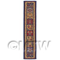 Dolls House Miniature 24cm Woven Turkish Hall Runner (TR031)