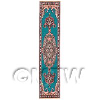 Dolls House Miniature 24cm Woven Turkish Hall Runner (TR032)