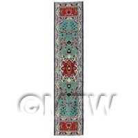 Dolls House Miniature 24cm Woven Turkish Hall Runner (TR033)