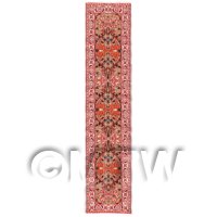 Dolls House Miniature 24cm Woven Turkish Hall Runner (TR034)