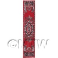 Dolls House Miniature 24cm Woven Turkish Hall Runner (TR037)