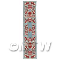 Dolls House Miniature 24cm Woven Turkish Hall Runner (TR044)