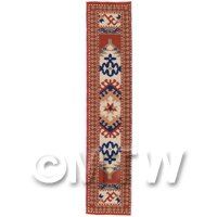 Dolls House Miniature 24cm Woven Turkish Hall Runner (TR045)