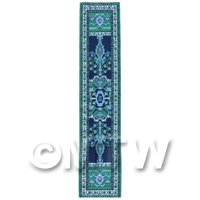 Dolls House Miniature 24cm Woven Turkish Hall Runner (TR047)