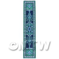 Dolls House Miniature 24cm Woven Turkish Hall Runner (TR047)