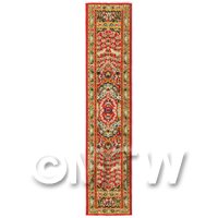 Dolls House Miniature 24cm Woven Turkish Hall Runner (TR049)