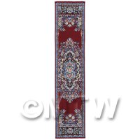 Dolls House Miniature 24cm Woven Turkish Hall Runner (TR051)