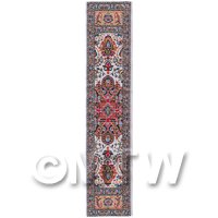 Dolls House Miniature 24cm Woven Turkish Hall Runner (TR058)