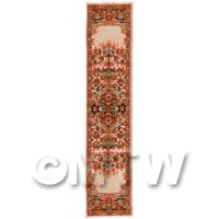 Dolls House Miniature 24cm Woven Turkish Hall Runner (TR059)