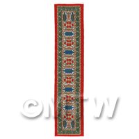 Dolls House Miniature 24cm Woven Turkish Hall Runner (TR061)