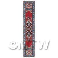 Dolls House Miniature 24cm Woven Turkish Hall Runner (TR062)