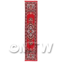 Dolls House Miniature 24cm Woven Turkish Hall Runner (TR064)