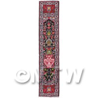 Dolls House Miniature 24cm Woven Turkish Hall Runner (TR077)