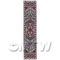 Dolls House Miniature 24cm Woven Turkish Hall Runner (TR078)