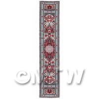 Dolls House Miniature 24cm Woven Turkish Hall Runner (TR083)