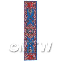 Dolls House Miniature 24cm Woven Turkish Hall Runner (TR086)