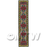 Dolls House Miniature 24cm Woven Turkish Hall Runner (TR089)