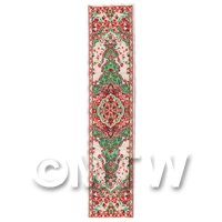 Dolls House Miniature 24cm Woven Turkish Hall Runner (TR092)