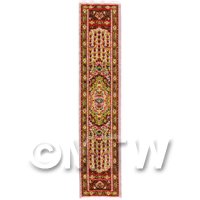 Dolls House Miniature 24cm Woven Turkish Hall Runner (TR095)