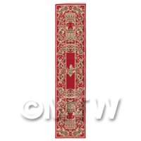 Dolls House Miniature 24cm Woven Turkish Hall Runner (TR096)