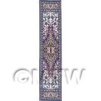 Dolls House Miniature 24cm Woven Turkish Hall Runner (TR101)