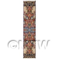 Dolls House Miniature 24cm Woven Turkish Hall Runner (TR104)