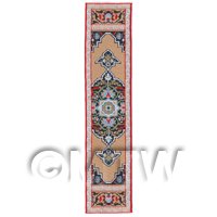 Dolls House Miniature 24cm Woven Turkish Hall Runner (TR106)