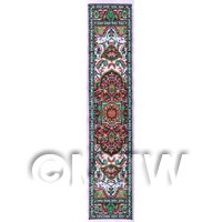 Dolls House Miniature 24cm Woven Turkish Hall Runner (TR108)