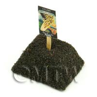 Dolls House Miniaturei Golden Celery Seed Packet With A Stick