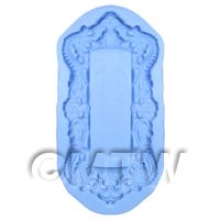 Dolls House Miniature Reusable Ornate Frame Silicone Mould