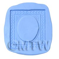 Dolls House Miniature Reusable Picture Frame Silicone Mould