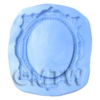 Dolls House Miniature Reusable Cherub Frame Silicone Mould