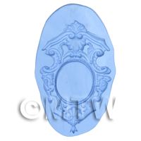 Dolls House Miniature Reusable Ornate Picture Frame Silicone Mould