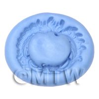Dolls House Miniature Reusable Oval Frame Silicone Mould