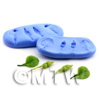 Dolls House Miniature 2 Part Mixed Leaf and Seed Pod Silicone Mould